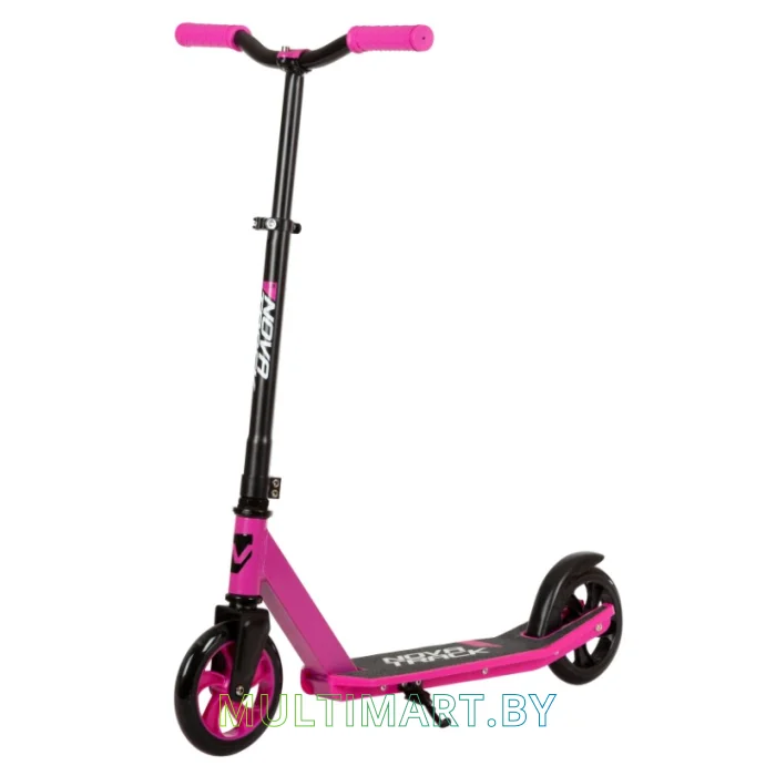 Самокат Novatrack Polis PlasticNF New 160PNF.POLIS.PN22 (розовый, 2022)